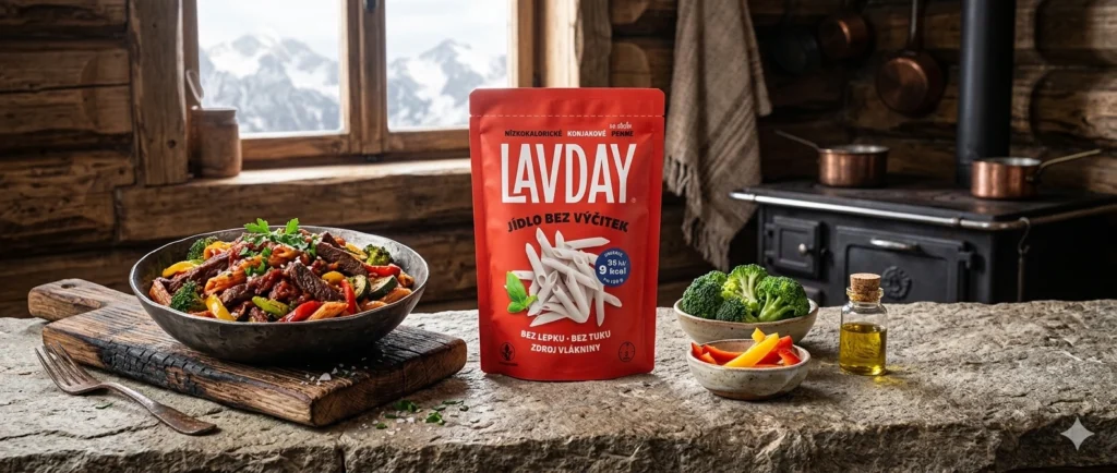 Penne s hovädzím mäsom a zeleninou (hearty & balanced)