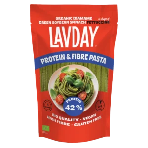 Protein pasta - green spinach fettuccine